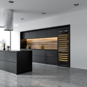 Compact – Großer Weinkühlschrank zur Lagerung, 1 Temperaturstufe, zum Einbau